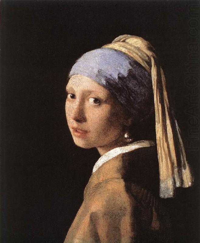 Jan Vermeer Girl with a Pearl Earring china oil painting image